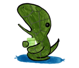 monitor lizard sticker #9122282