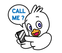 Seagull and the Snail sticker #9122323