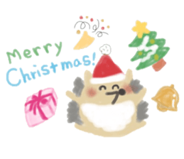 potter of the hedgehog [winter version] sticker #9122419