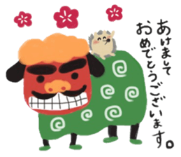 potter of the hedgehog [winter version] sticker #9122428