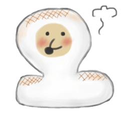 potter of the hedgehog [winter version] sticker #9122430