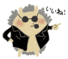 potter of the hedgehog [winter version] sticker #9122441