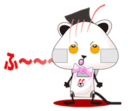 plastic shopping bag rabbit -5 sticker #9122449