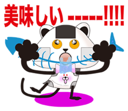 plastic shopping bag rabbit -5 sticker #9122454