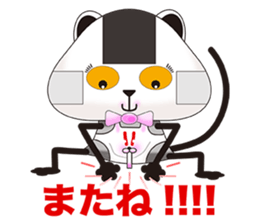 plastic shopping bag rabbit -5 sticker #9122456