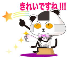 plastic shopping bag rabbit -5 sticker #9122459