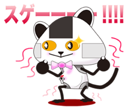 plastic shopping bag rabbit -5 sticker #9122468