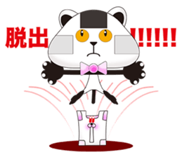 plastic shopping bag rabbit -5 sticker #9122487