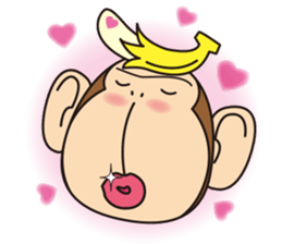 BANANA SAMURAI MONKEY sticker #9122681