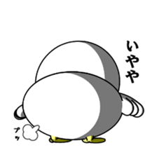 Lovely White BIRDY sticker #9123189