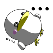 Lovely White BIRDY sticker #9123193