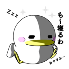 Lovely White BIRDY sticker #9123198