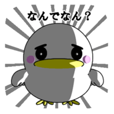 Lovely White BIRDY sticker #9123205