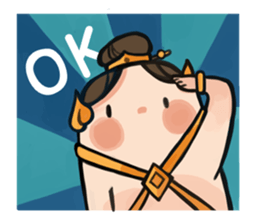 Thai fairy tale sticker #9123251