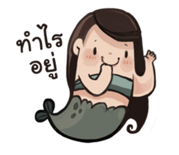 Thai fairy tale sticker #9123259