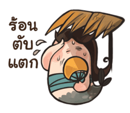 Thai fairy tale sticker #9123266