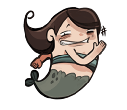 Thai fairy tale sticker #9123279