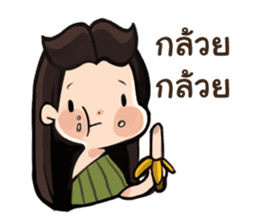 Thai fairy tale sticker #9123280