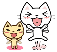 Cat sticker 2 of the usual times errand sticker #9123289