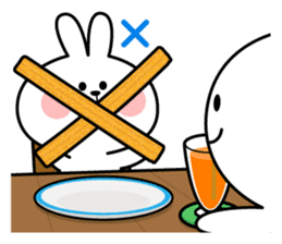 Spoiled Rabbit "DATE" sticker #9123674