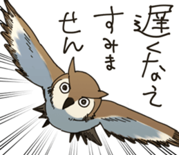 Excuse owl sticker #9124214