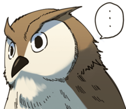 Excuse owl sticker #9124219