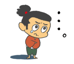 Japanese samurai  SANADA-KUN sticker #9124424