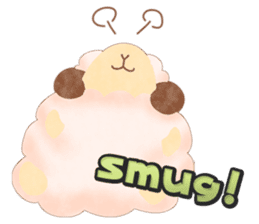 Moco Moco Sheep (English version) sticker #9124736