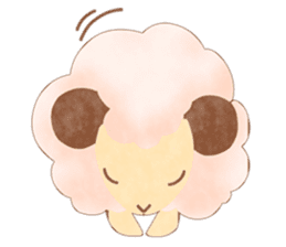 Moco Moco Sheep (English version) sticker #9124740