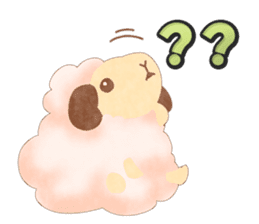 Moco Moco Sheep (English version) sticker #9124744