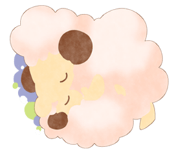 Moco Moco Sheep (English version) sticker #9124751