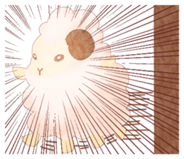 Moco Moco Sheep (English version) sticker #9124752