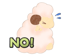 Moco Moco Sheep (English version) sticker #9124757