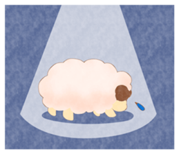 Moco Moco Sheep (English version) sticker #9124762