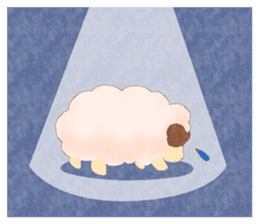 Moco Moco Sheep (English version) sticker #9124762