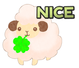 Moco Moco Sheep (English version) sticker #9124764