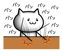 NECO'S - little Annoying cat - sticker #9124849