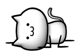 NECO'S - little Annoying cat - sticker #9124858