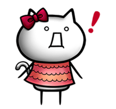 NECO'S - little Annoying cat - sticker #9124862