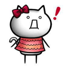 NECO'S - little Annoying cat - sticker #9124862