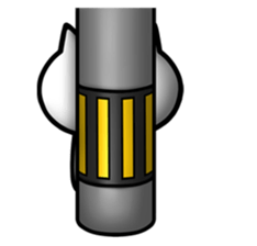 NECO'S - little Annoying cat - sticker #9124882