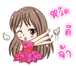 Lanla Angel sticker #9125008