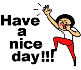 Friend talk sticker English version sticker #9125377