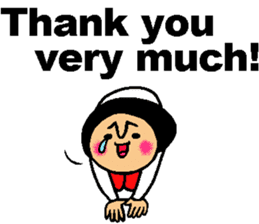 Friend talk sticker English version sticker #9125380