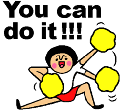 Friend talk sticker English version sticker #9125381