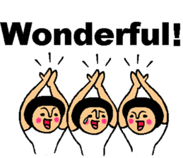 Friend talk sticker English version sticker #9125385