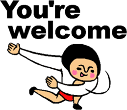 Friend talk sticker English version sticker #9125386