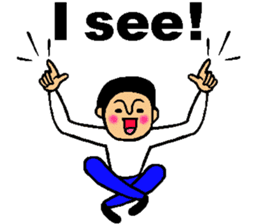 Friend talk sticker English version sticker #9125392