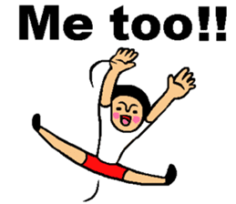 Friend talk sticker English version sticker #9125394