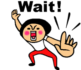 Friend talk sticker English version sticker #9125404